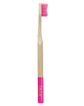 Fuschia Firm Bamboo Toothbrush