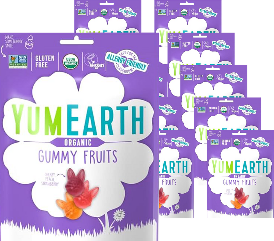 Easter Gummy Fruit Chews (10 Packs)