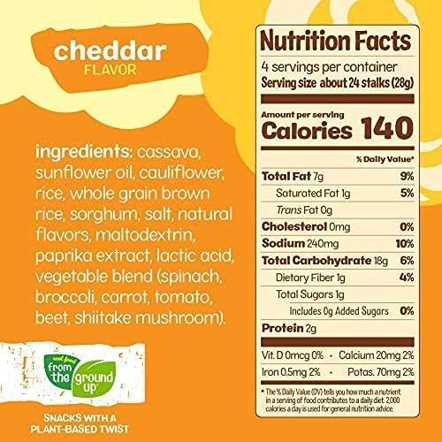 Cauliflower Cheddar Sticks