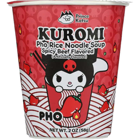 Kuromi Pho Noodle Soup - Spicy Beef (6 Pack)
