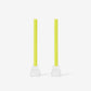 Candle Taper - Yellow (Set of 2)