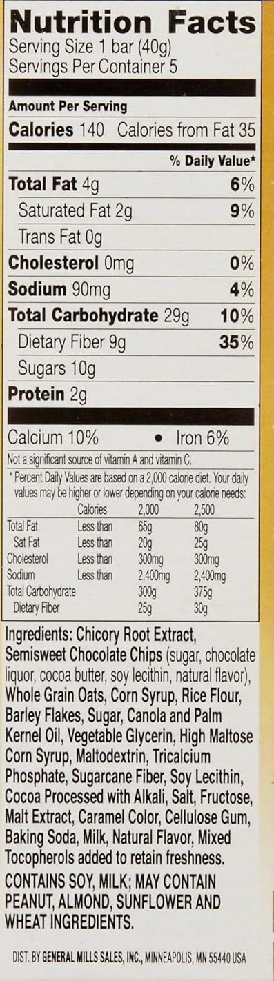 Chewy Bars - Oats & Chocolate (5 CT)