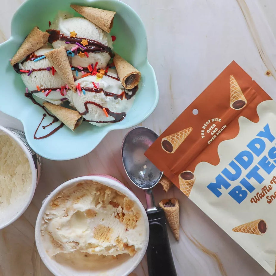 Milk Chocolate Waffle Cone Snacks