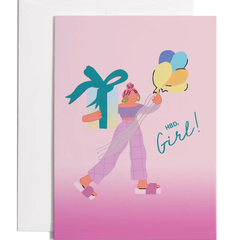 HBD Girl Card