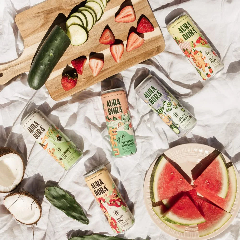 Strawberry Basil Sparkling Water (12 CT)