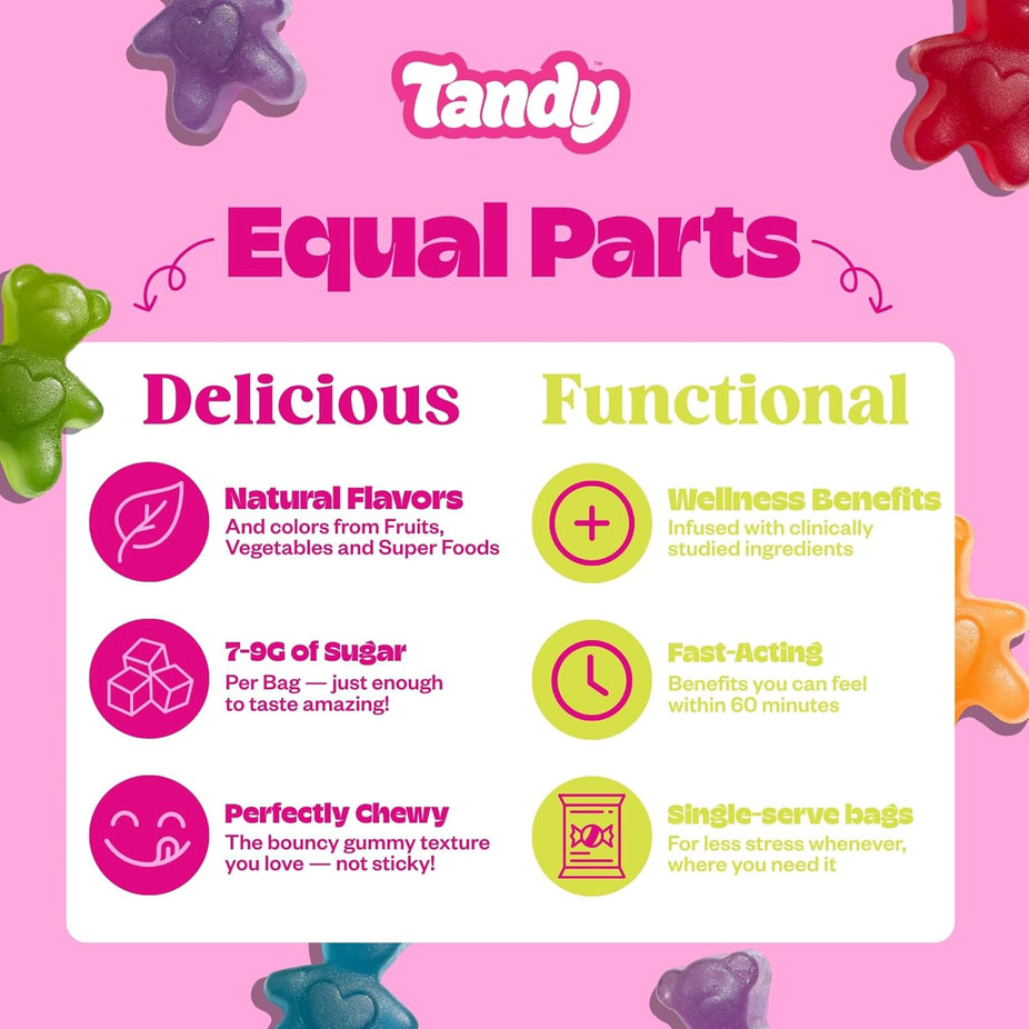 Belly Bears Fresh Fruit Medley Gummies