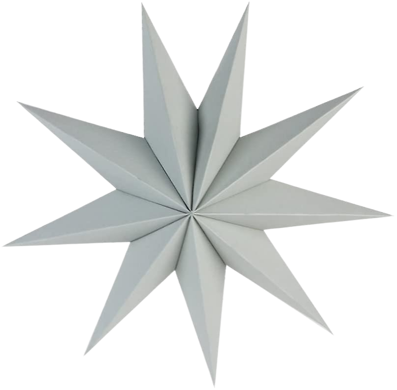 Star 9 Point Grey (23.62 in)