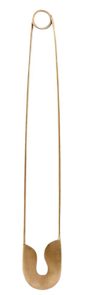 Safety Pin - Brass (5.91 in)
