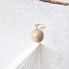 Ornaments Angels White (13.78 in) (12 Pack)