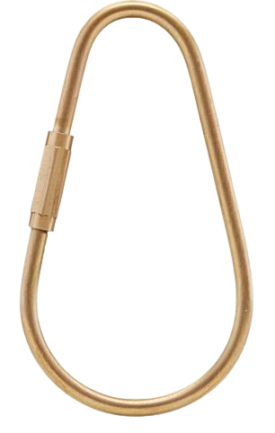 Keychain Drop Brass