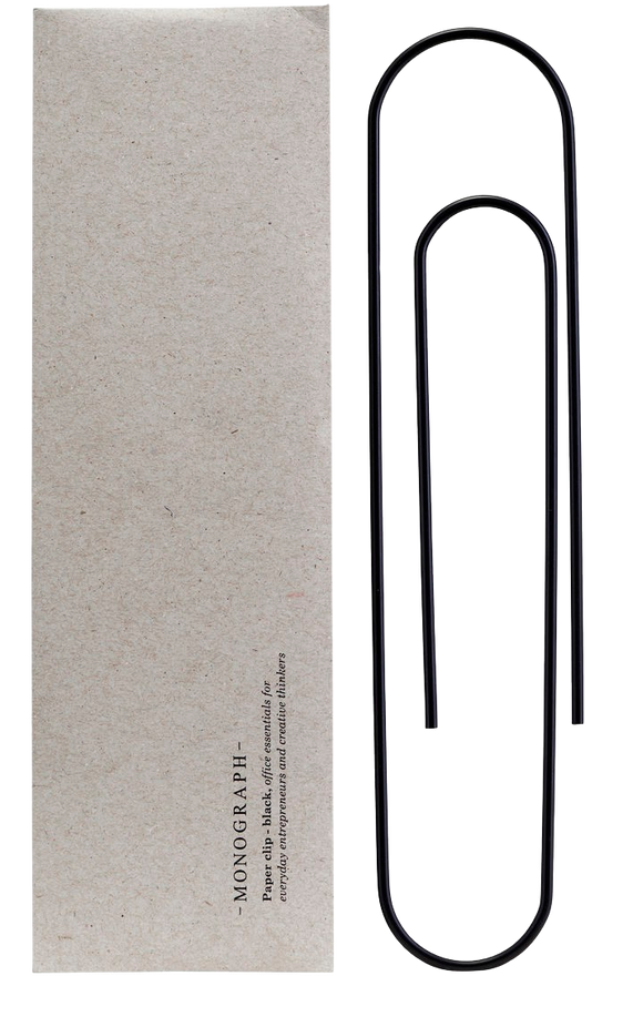 Paper Clip Mega - Black (9.84 in)