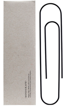 Paper Clip Mega - Black (9.84 in)