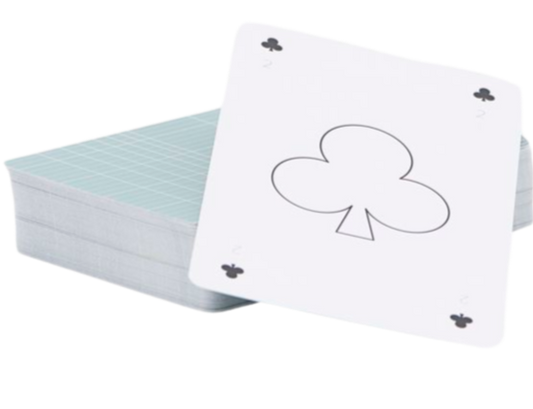 Deck of Cards White
