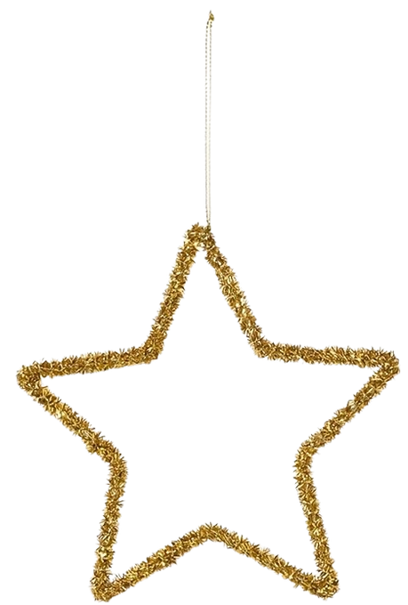 Ornament Star - Natural (3.93 in)