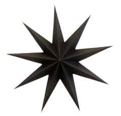 Star 9 Point Brown (23.62 in)