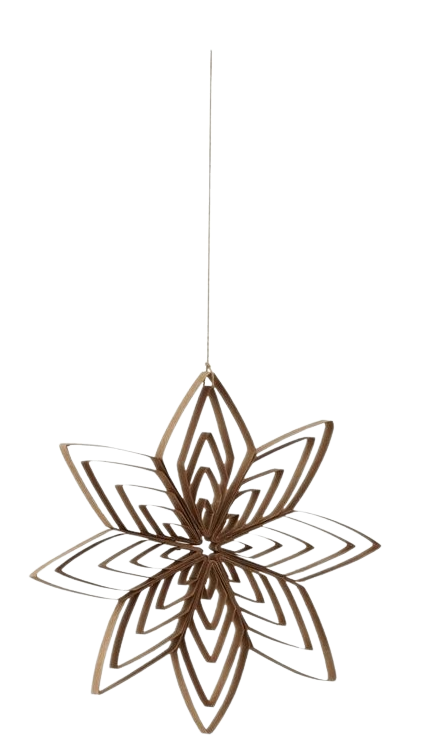 Ornament Quilling - Natural