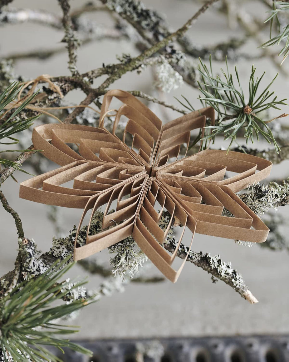 Ornament Quilling - Natural