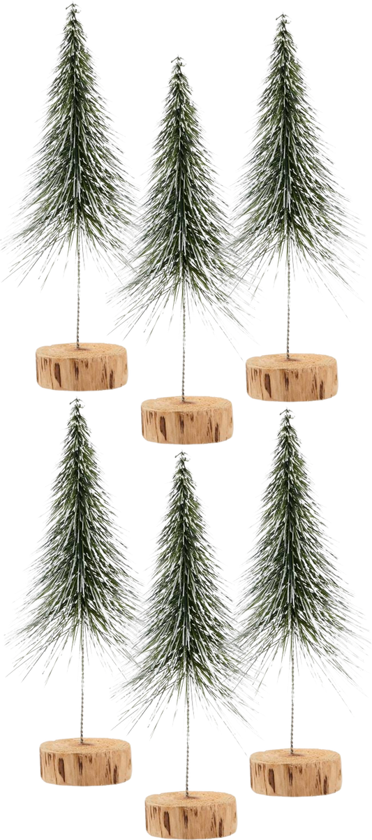 Christmas Tree - Sprinkle - Natural (6 Pack)