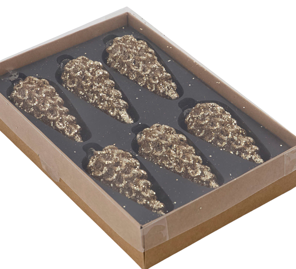 Ornament Cone - Gold (36 Pack)