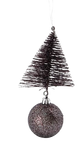 Ornament Tree & Bell - Mahogany (12 Pack)