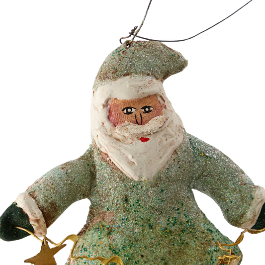 House Doctor Santa Claus Ornament - Green – Martie