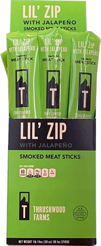 Jalapeno Flavored Smoked Meat Stick (30 CT)