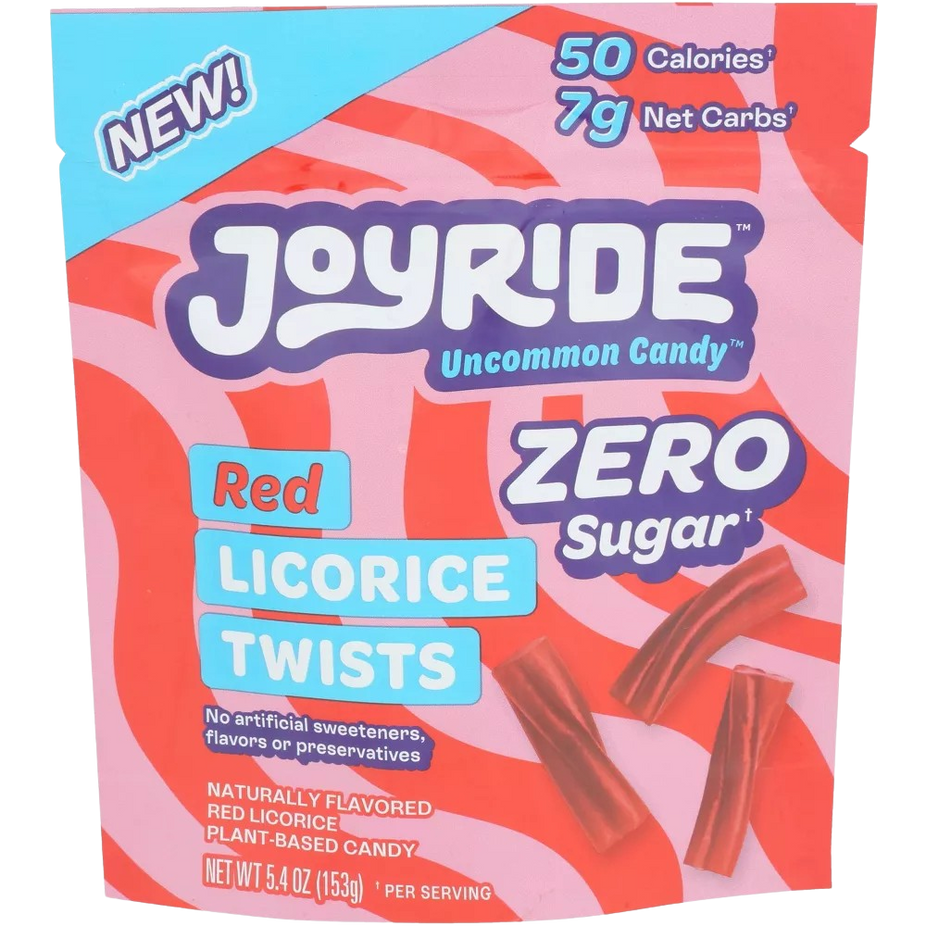 Zero Sugar Red Licorice Twists