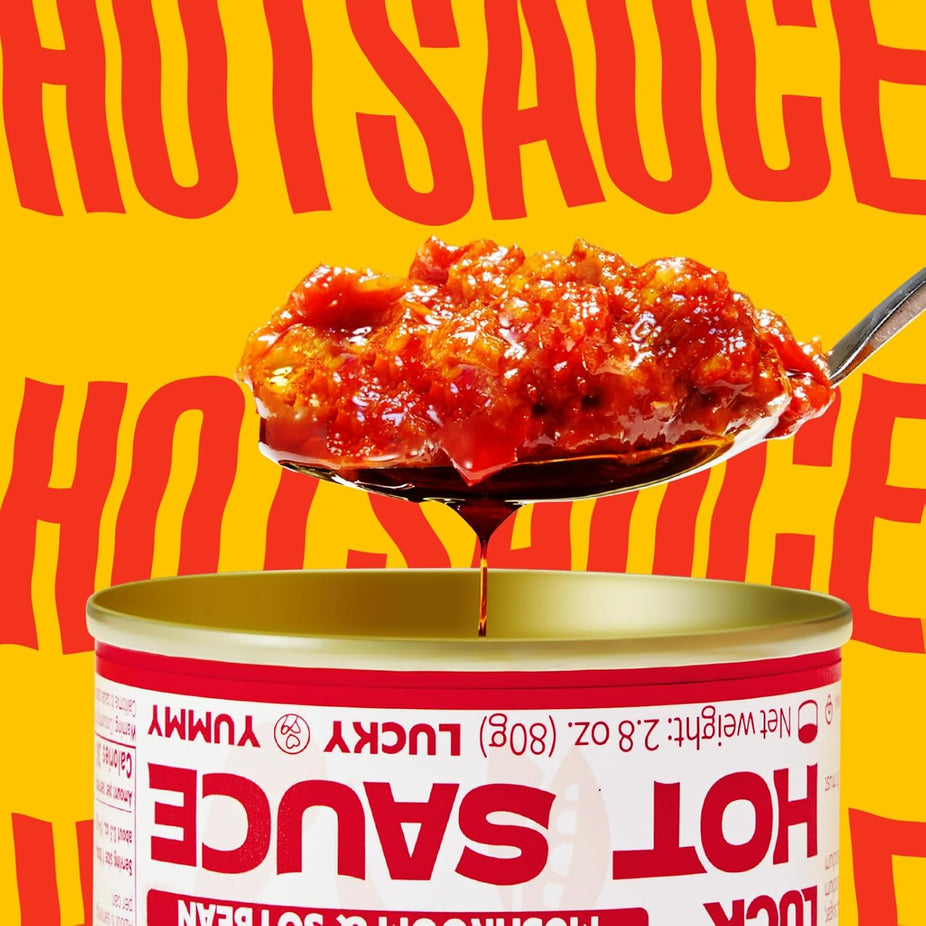 Fresh Pepper Mushroom and Soybean Hot Sauce (6 Pack)