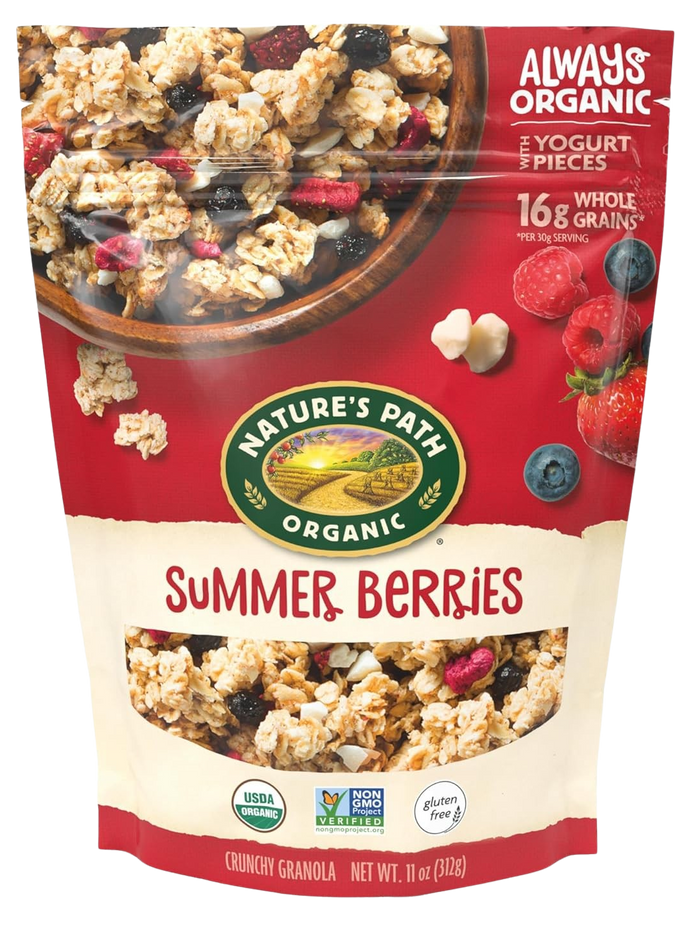 Organic Granola Gluten Free Summer Berries