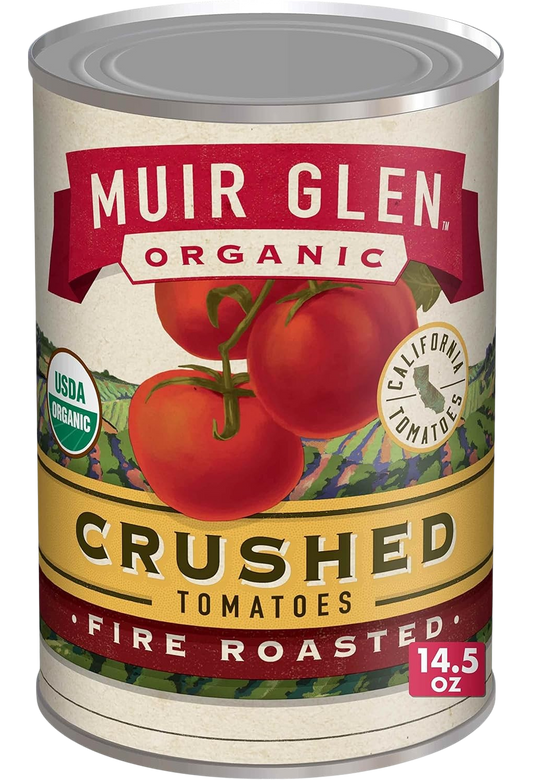 Organic Crushed Tomatoes - Fire Roasted