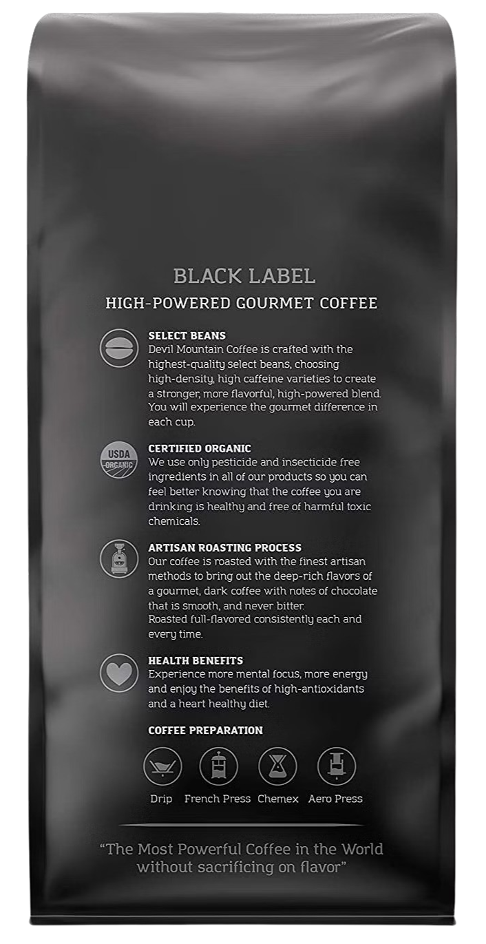 Black Label Ground Coffee