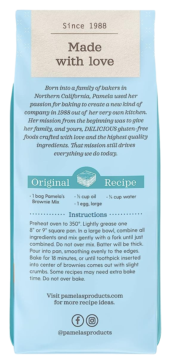 Wheat & Gluten Free Chocolate Brownie Mix