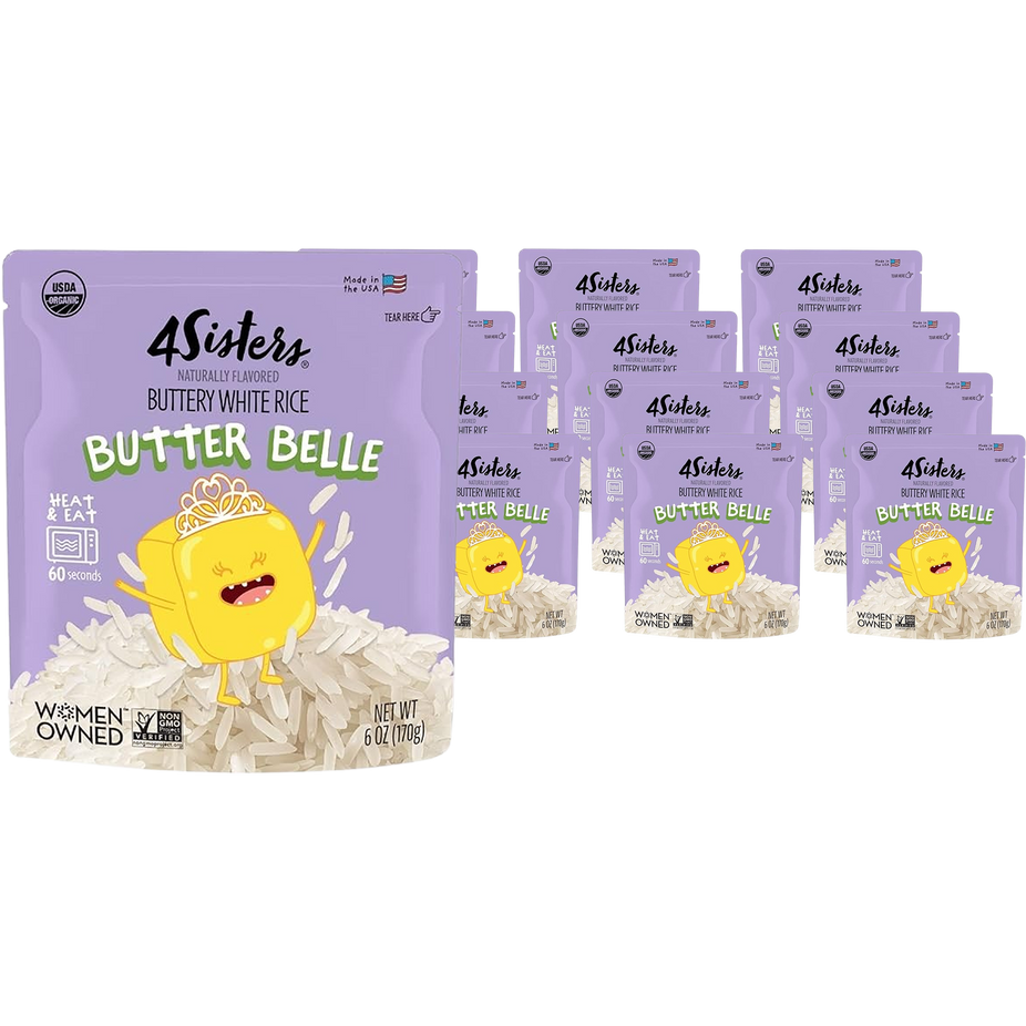 Organic White Buttery Rice RTE (12 Pack)