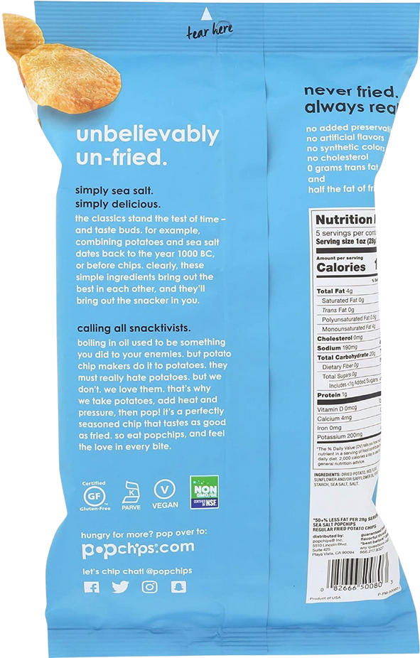 Sea Salt Potato Chips