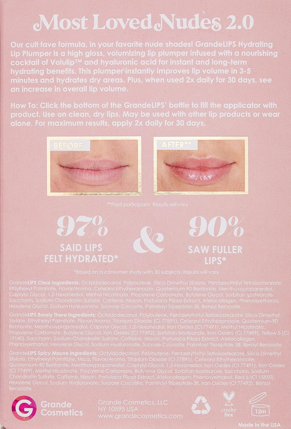 Most Loved Nudes 2.0 - Lip Plumping Glosses Set