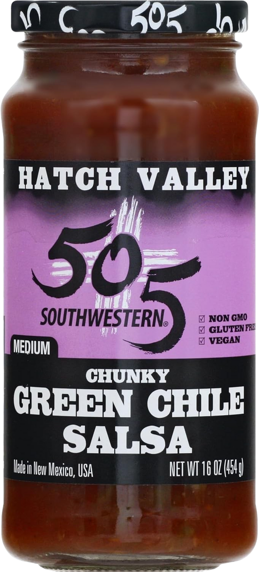 Medium Hatch Valley Green Chile Chunky Salsa