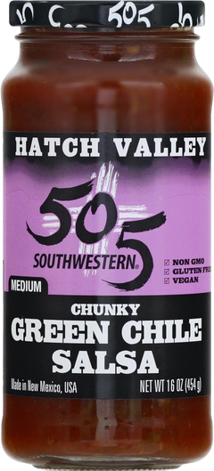 Medium Hatch Valley Green Chile Chunky Salsa