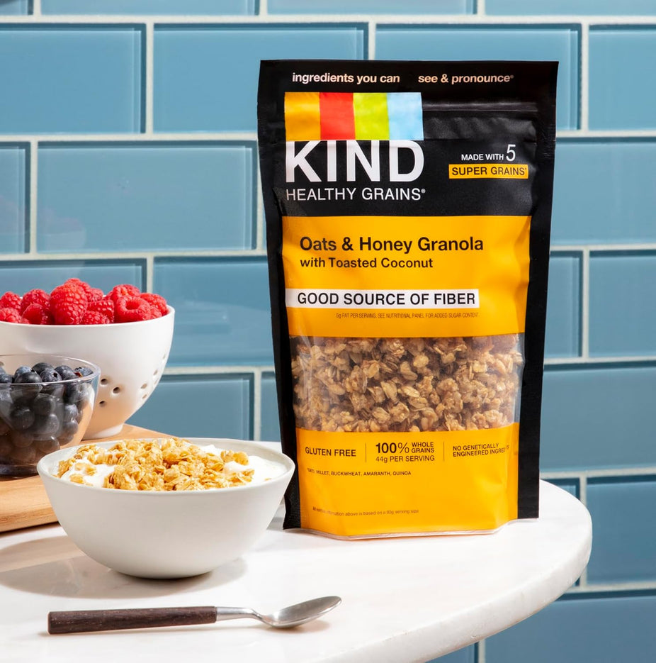 Oats & Honey Clusters With Toasted Coconut Granola