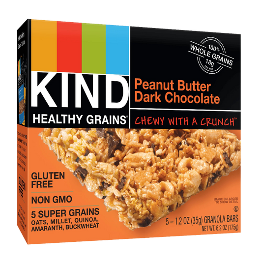 Peanut Butter Dark Chocolate Granola Bar (5 CT)