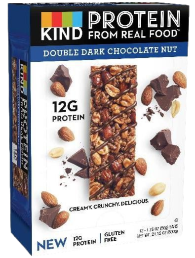 Double Dark Chocolate Protein Bar (12 CT)