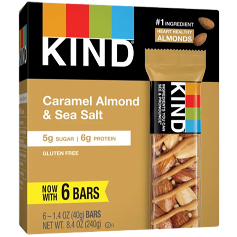 Caramel Almond & Sea Salt Kind Bar (6 CT)
