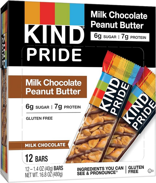 Milk Chocolate Peanut Butter Bar (12 Pack)
