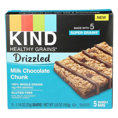 Drizzled Milk Chocolate Chunk Bars (5 CT)