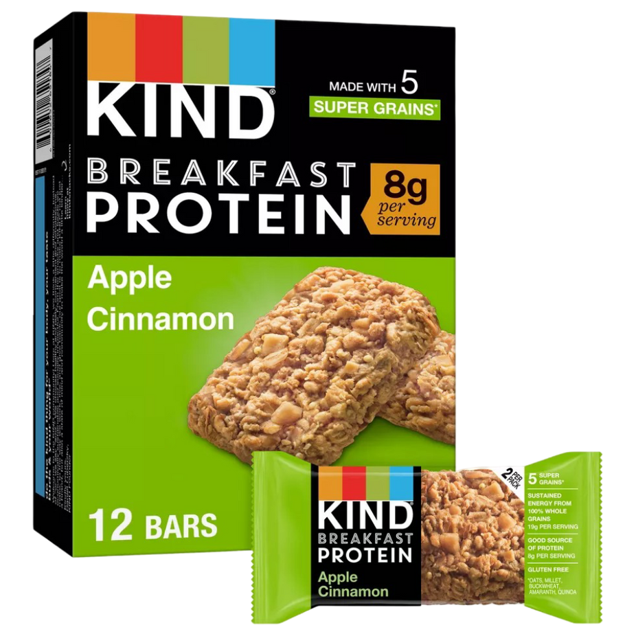 Apple Cinnamon Breakfast Protein Bars (12 CT)