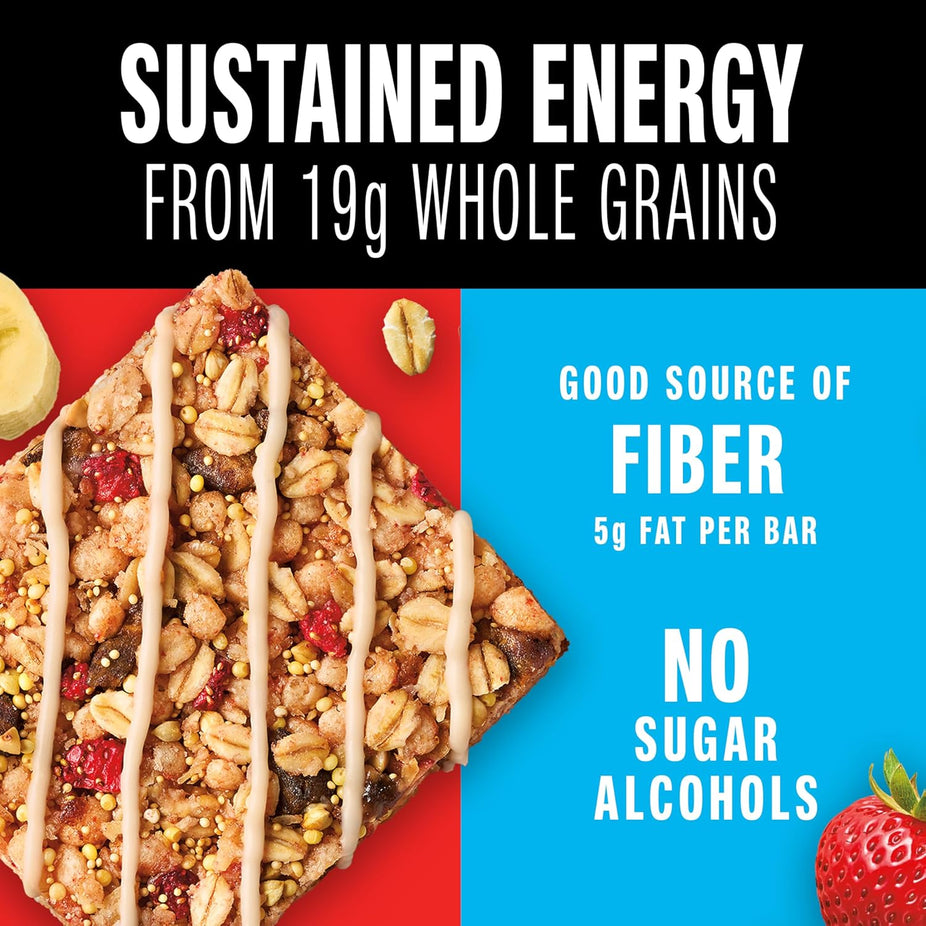 Health Grains Energy Bar - Strawberry Banana (5 CT)