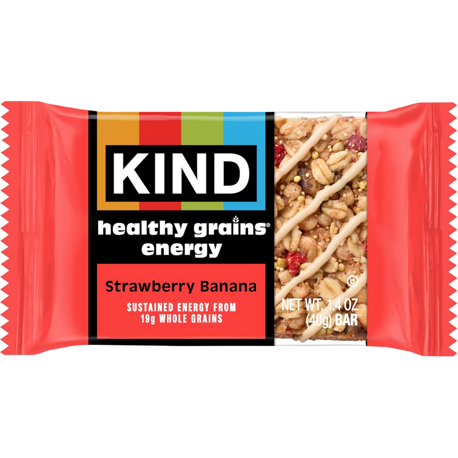 Healthy Grains Energy Bars - Strawberry Banana (5 CT)