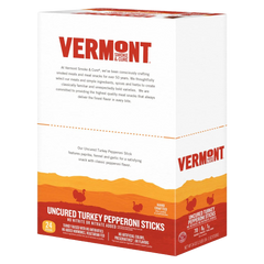 Uncured Turkey Pepperoni Sticks (24 Pack)