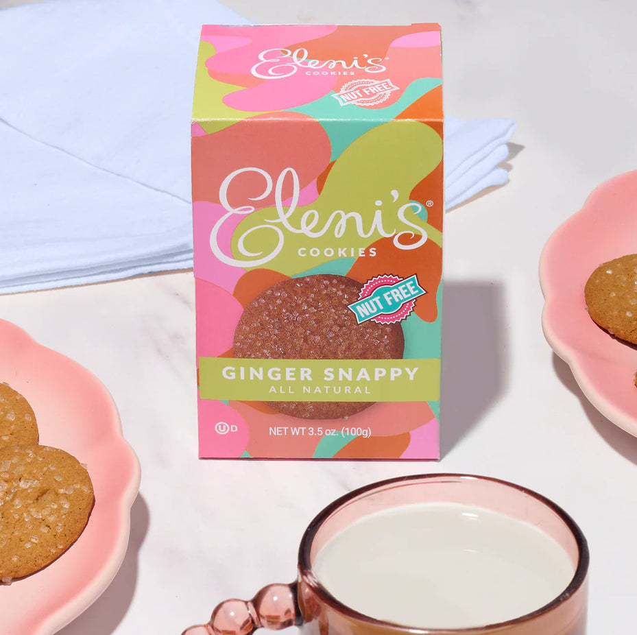 Ginger Snappy Gourmet Crisp Cookies