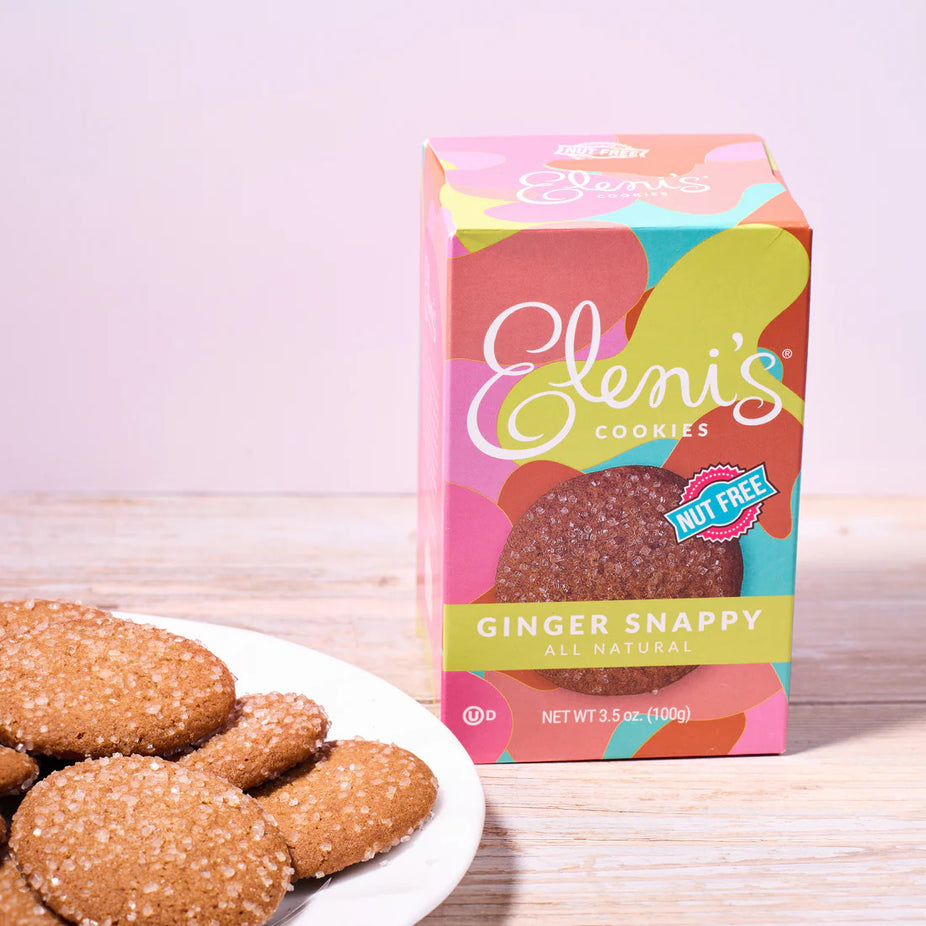 Ginger Snappy Gourmet Crisp Cookies