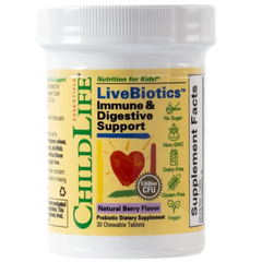 LiveBiotics Immune And Digestive Support Natural Berry Flavor (30 CT)